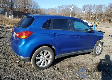 2015 Mitsubishi Outlander Sport Es from USA, damaged, VIN 4A4AP3AUXFE002703